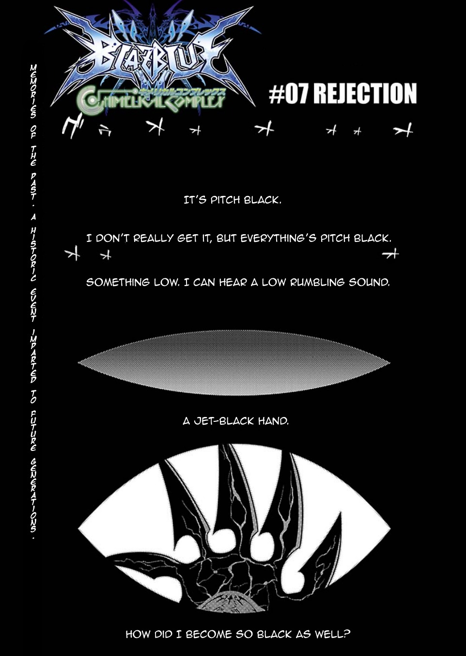 BlazBlue - Chimelical Complex Chapter 7 page 2 - Chapter 7: Rejection