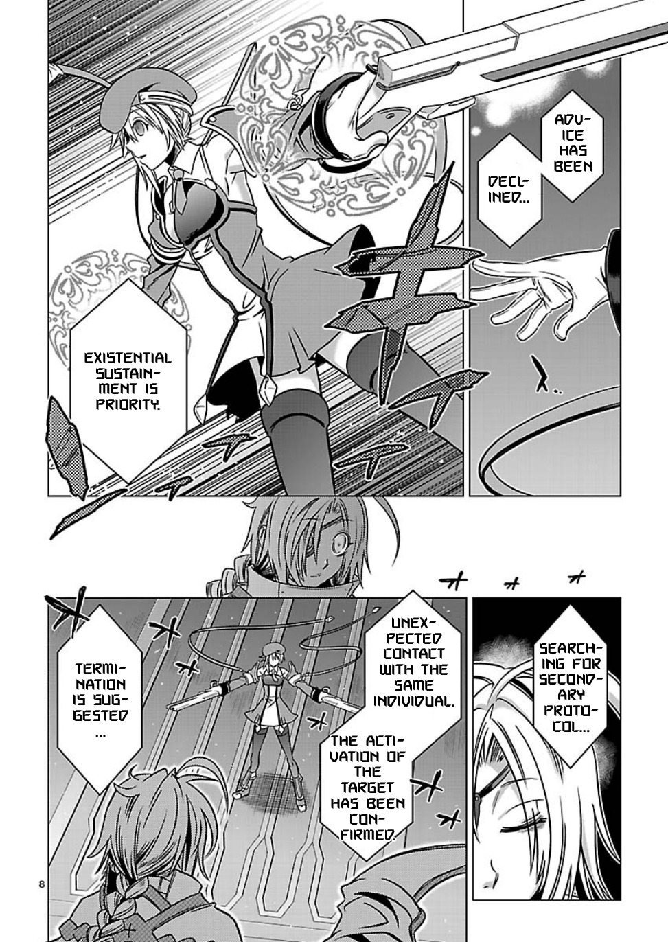 BlazBlue - Chimelical Complex Chapter 8 page 8 - Chapter 8: Pre-Established