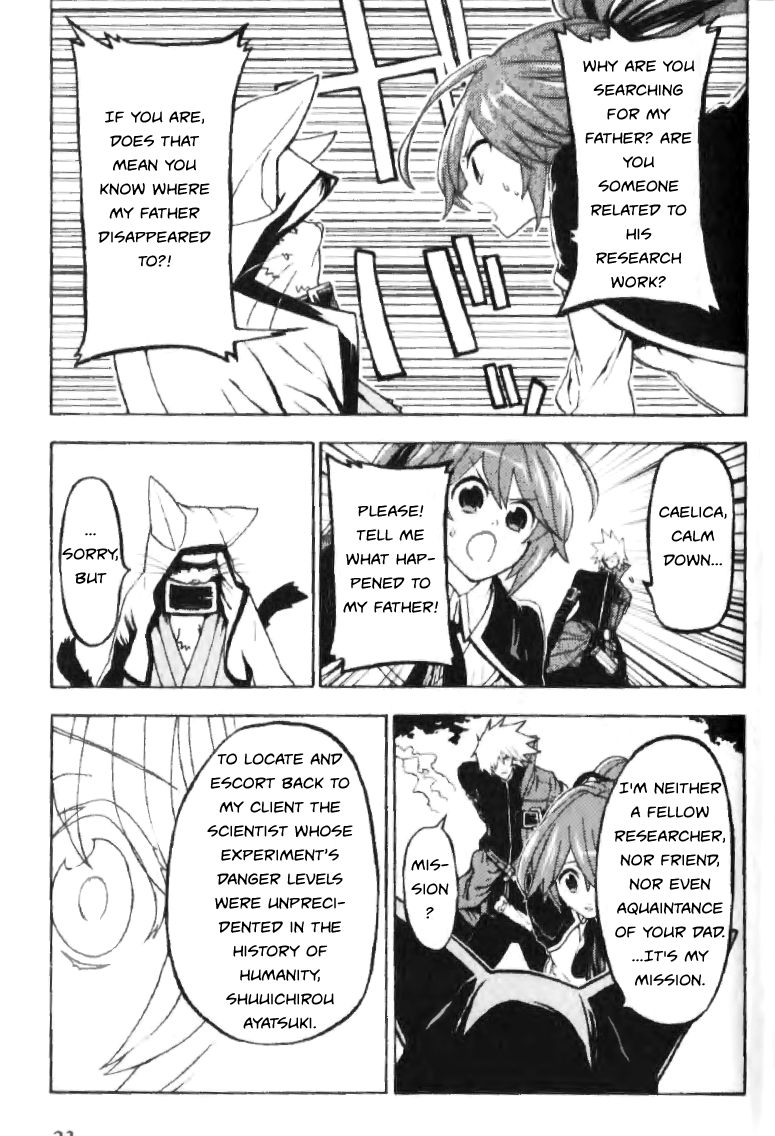 BlazBlue Phase Shift Chapter 1 page 25 - Chapter 1 : Phase Shift 0- Lost White