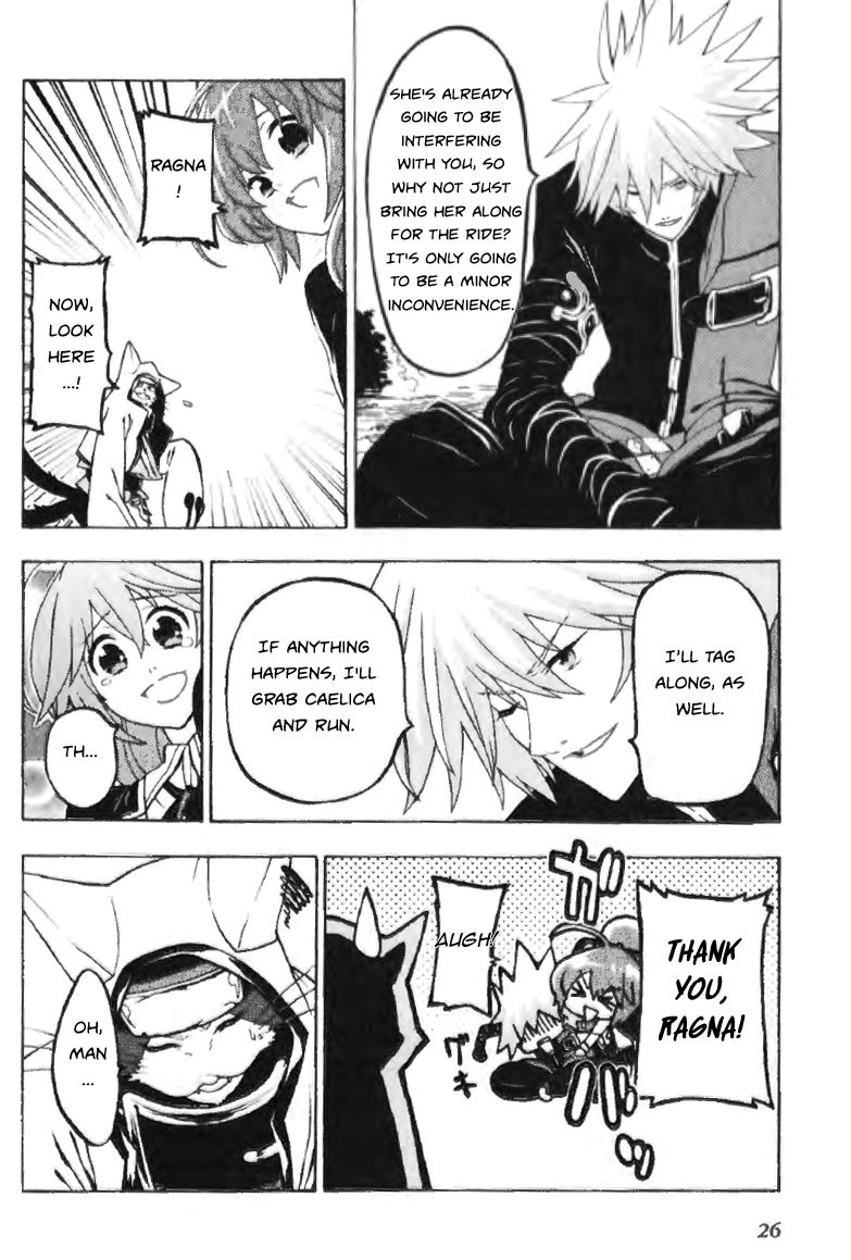 BlazBlue Phase Shift Chapter 1 page 28 - Chapter 1 : Phase Shift 0- Lost White