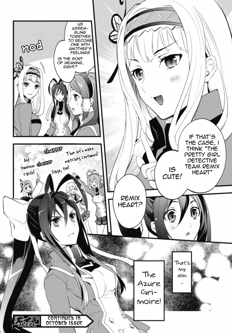 BlazBlue - Remix Heart Chapter 3 page 28 - Chapter 3: Incident of the Watermelon from the Navel