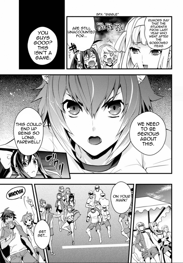 BlazBlue - Remix Heart Chapter 5 page 8 - Chapter 5: The Military Academy’s Sports Festival (Part 1)