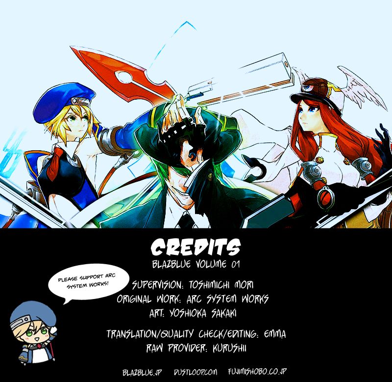 BlazBlue: Wheel of Fate Chapter 1 page 1 - Chapter 1 : BlazBlue