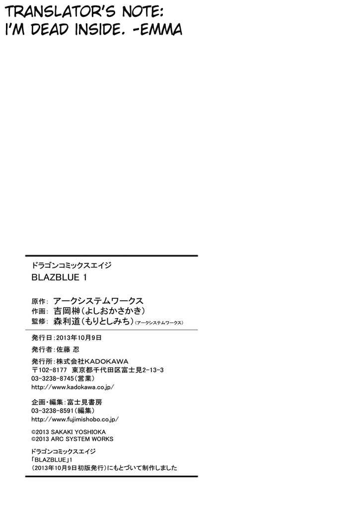 BlazBlue Chapter 4.2 page 42 - Chapter 4 v2 : Rebel 04 - No Memories