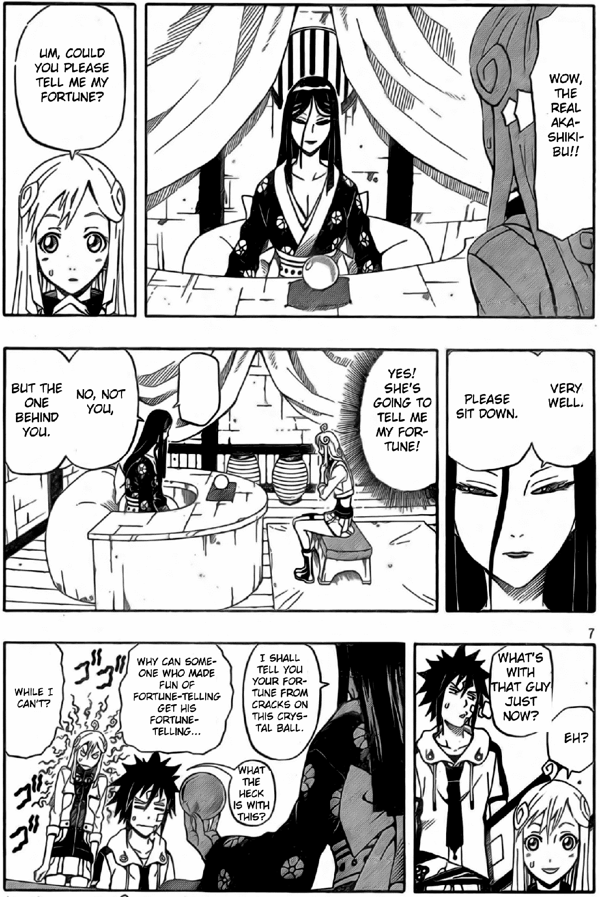 Blazer Drive Chapter 17 page 7 - Chapter 17: The Fortune-teller