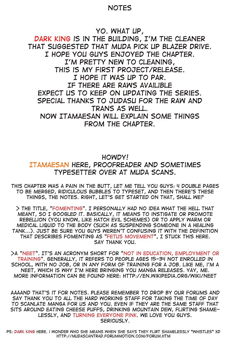 Blazer Drive Chapter 24 page 43 - Chapter 24: The Fomenting