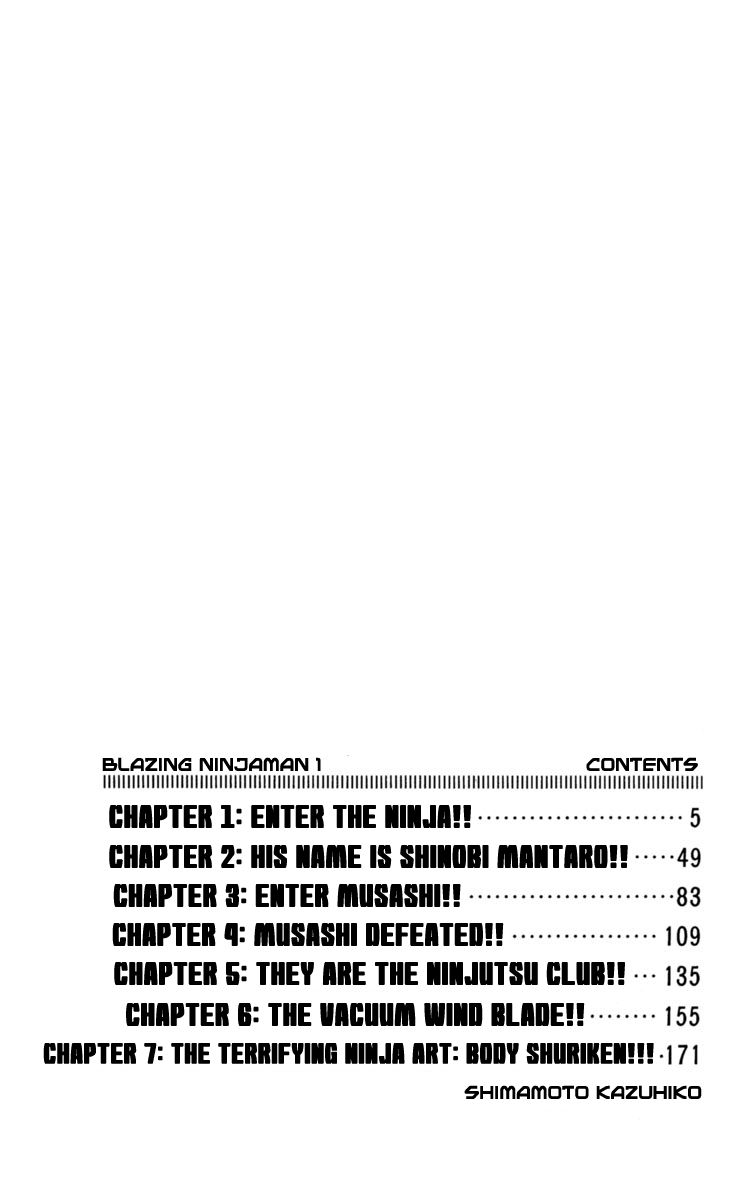 Blazing Ninjaman Chapter 1 page 4 - Chapter 1