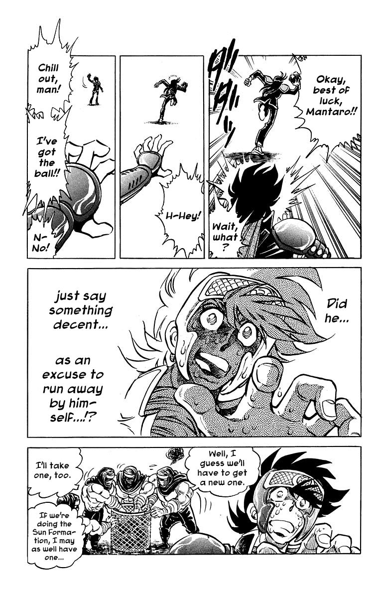 Blazing Ninjaman Chapter 13 page 14 - Chapter 13 : The Mighty Sun Formation!