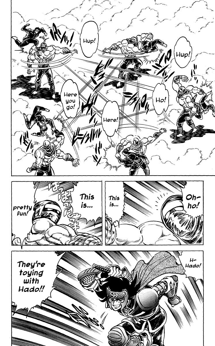 Blazing Ninjaman Chapter 13 page 8 - Chapter 13 : The Mighty Sun Formation!
