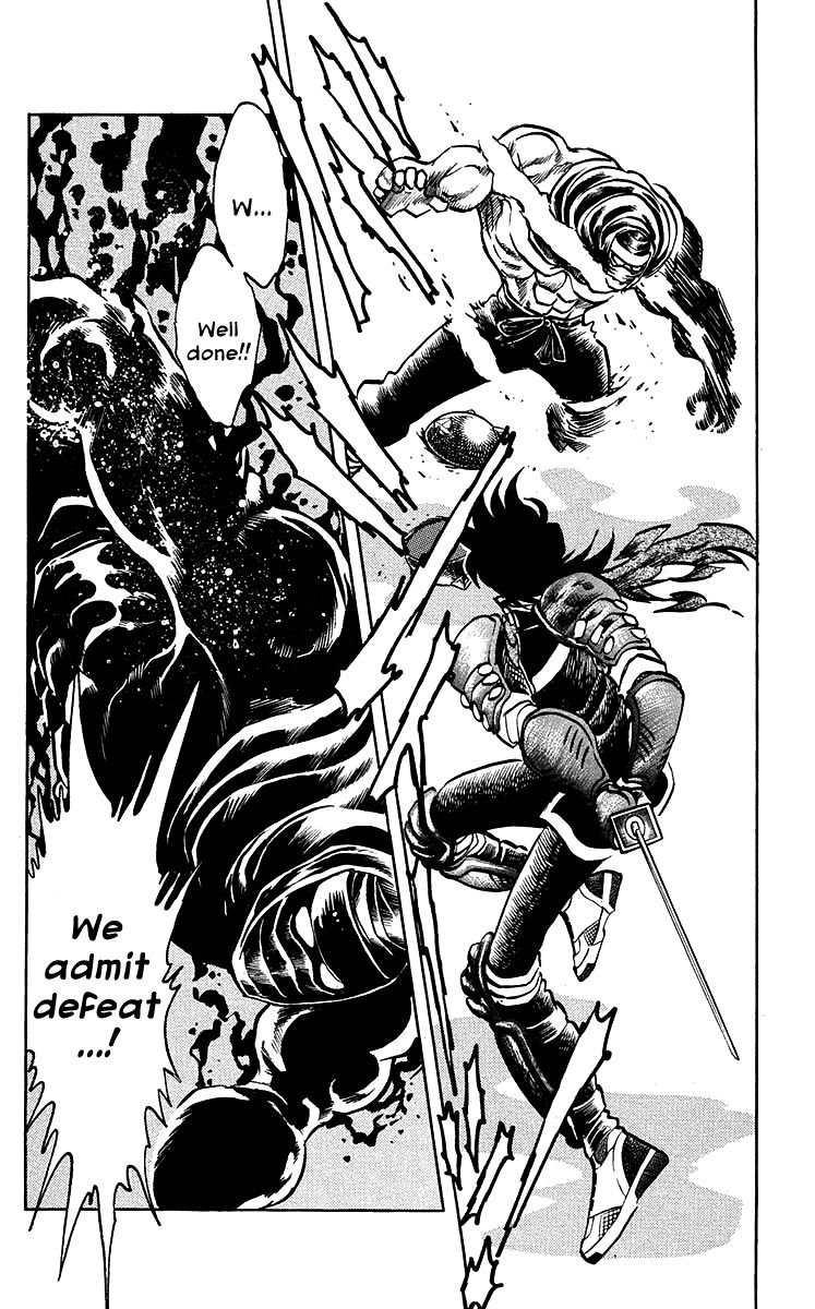 Blazing Ninjaman Chapter 14 page 15 - Chapter 14 : Who Is the Victor!?
