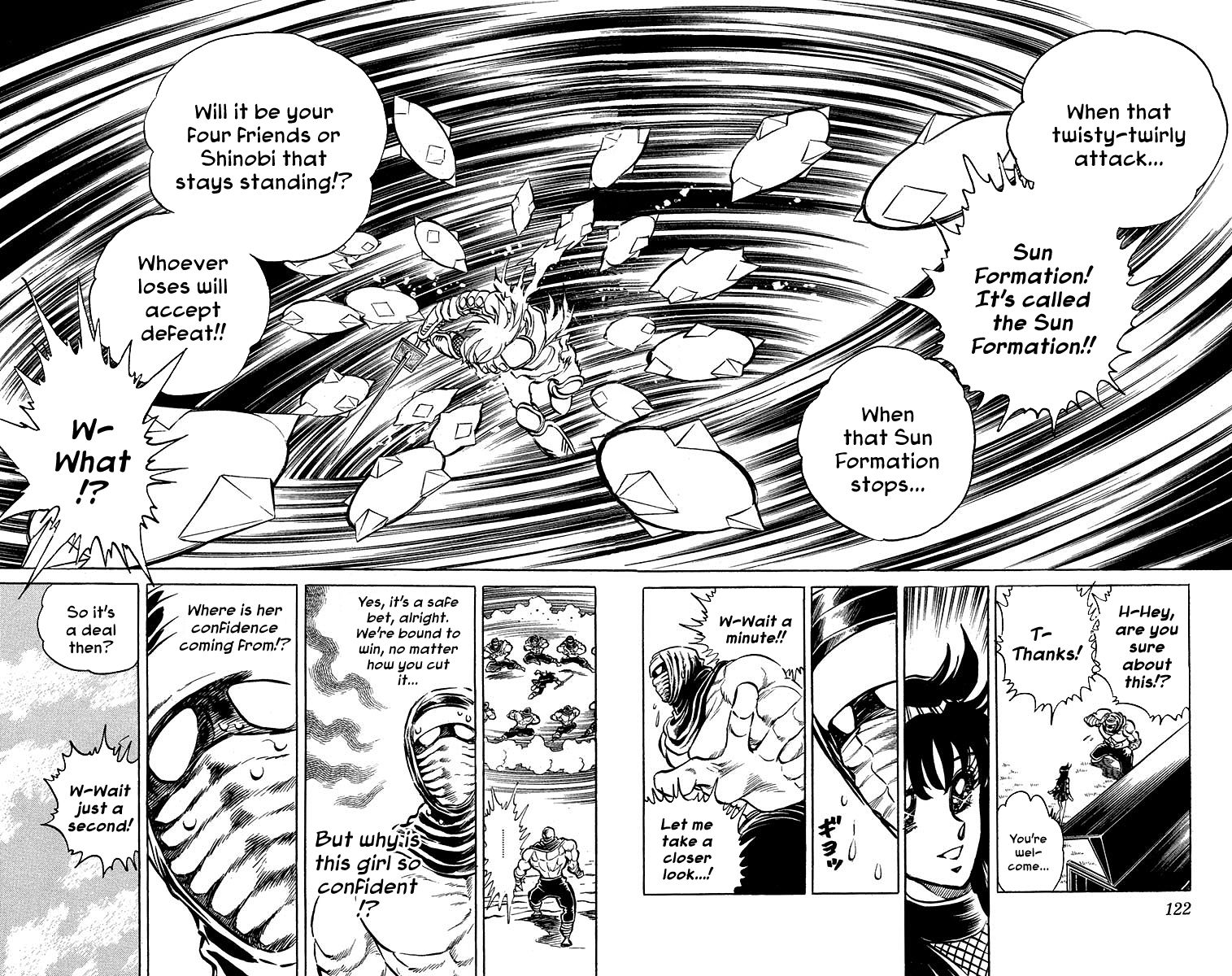 Blazing Ninjaman Chapter 14 page 4 - Chapter 14 : Who Is the Victor!?