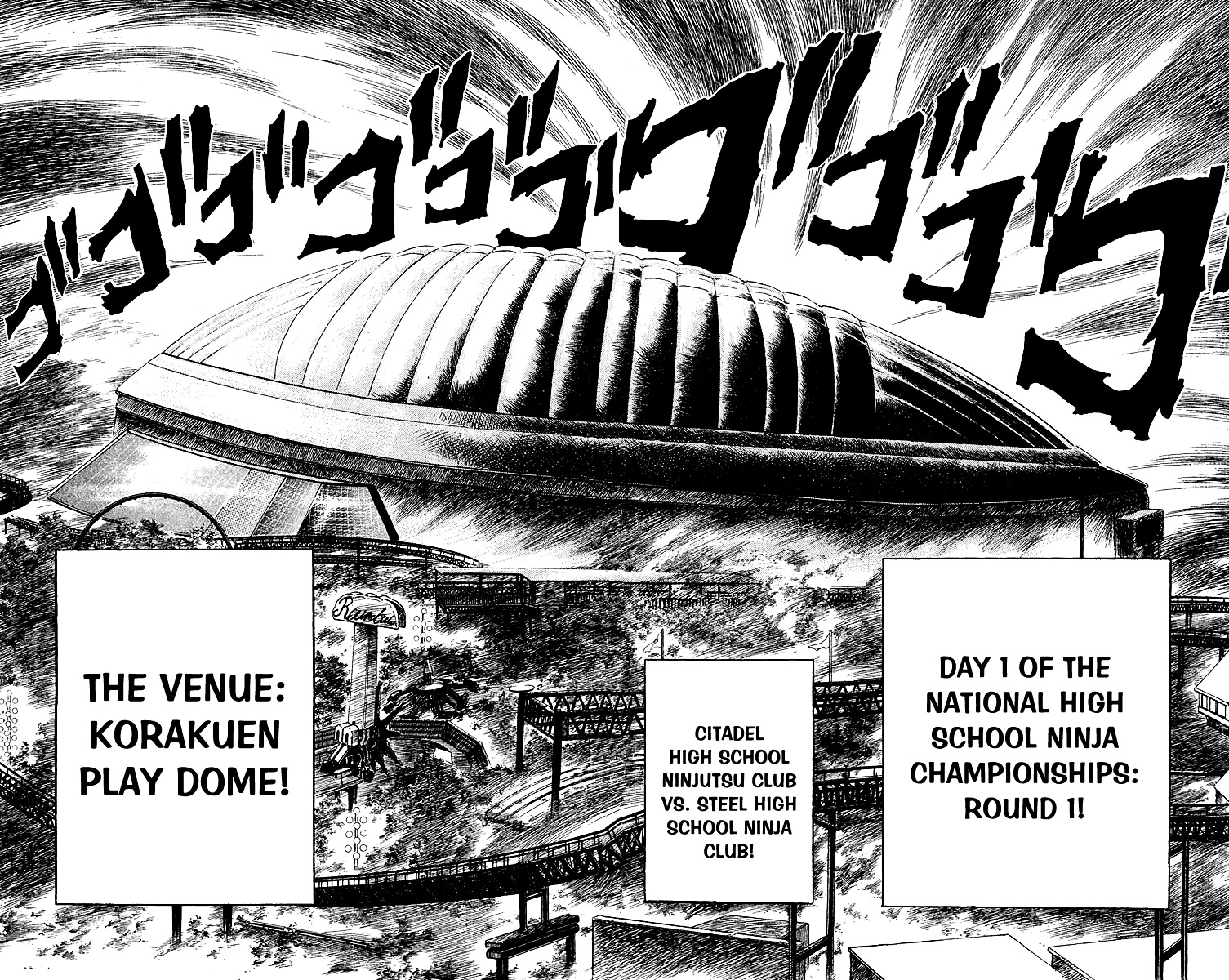 Blazing Ninjaman Chapter 18 page 12 - Chapter 18 : The Battle Begins!!
