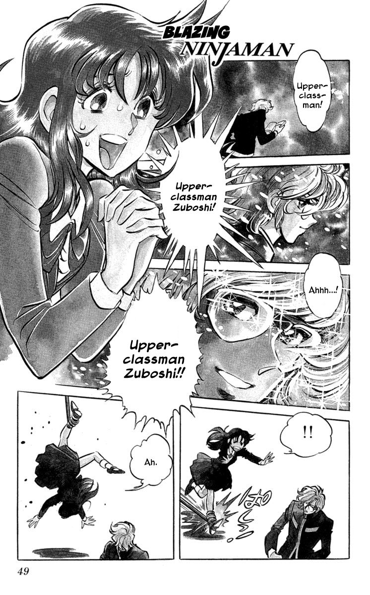Blazing Ninjaman Chapter 2 page 1 - Chapter 2 : His Name Is Shinobi Mantaro!!