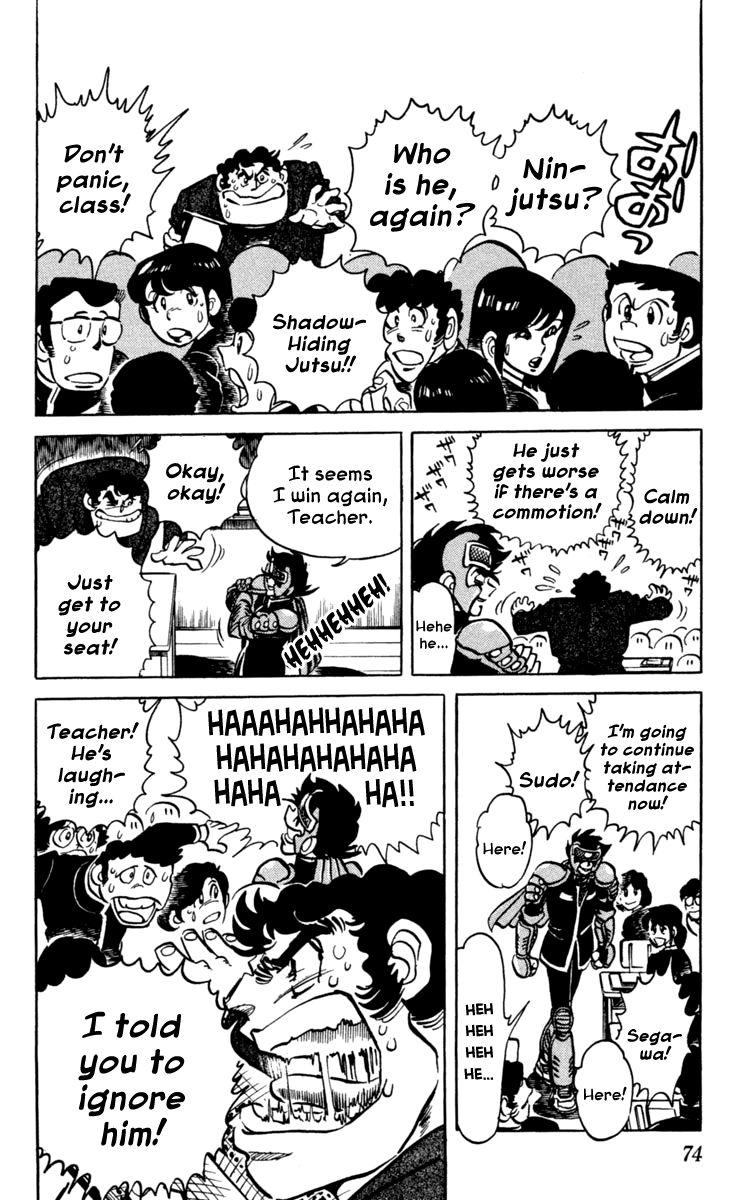 Blazing Ninjaman Chapter 2 page 24 - Chapter 2 : His Name Is Shinobi Mantaro!!