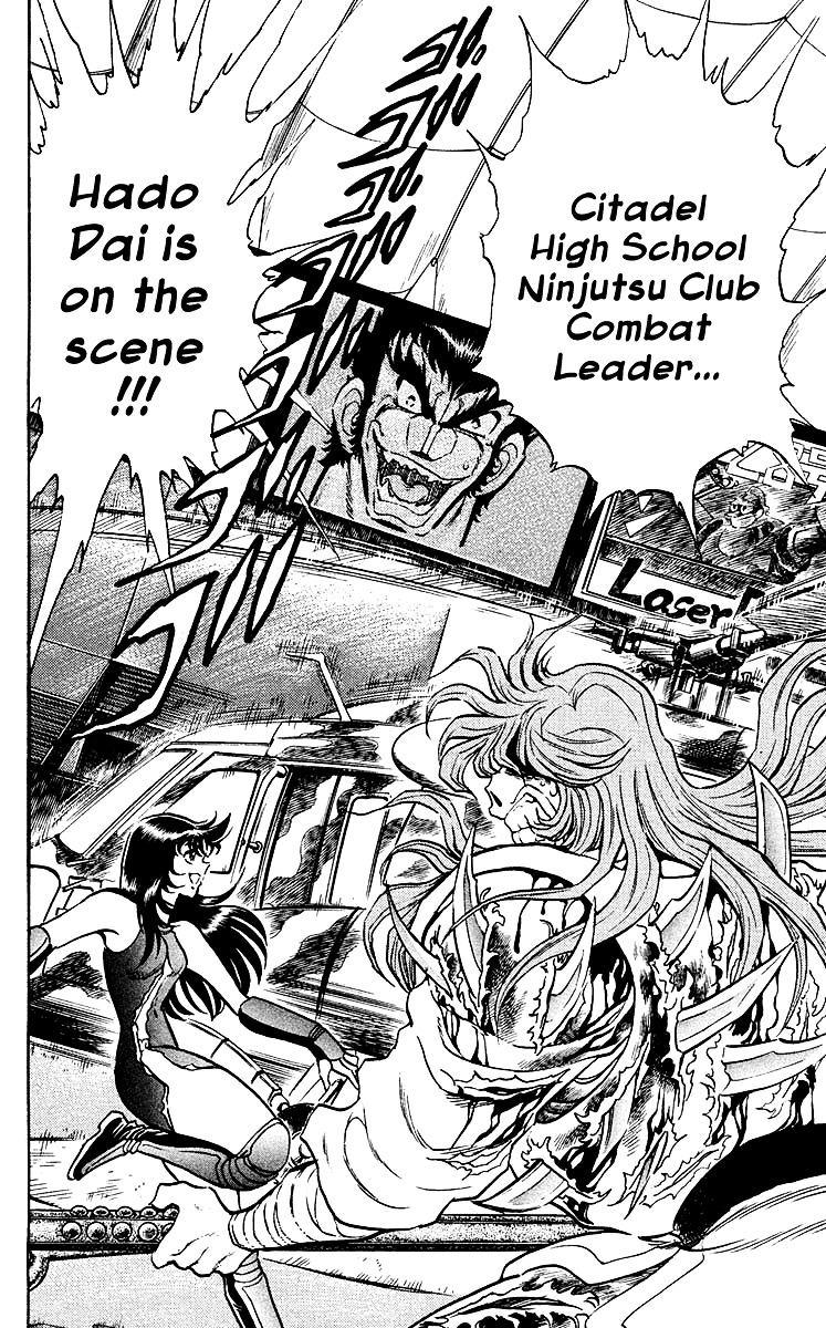 Blazing Ninjaman Chapter 21 page 14 - Chapter 21 : Ninja Art: Cross Collapse