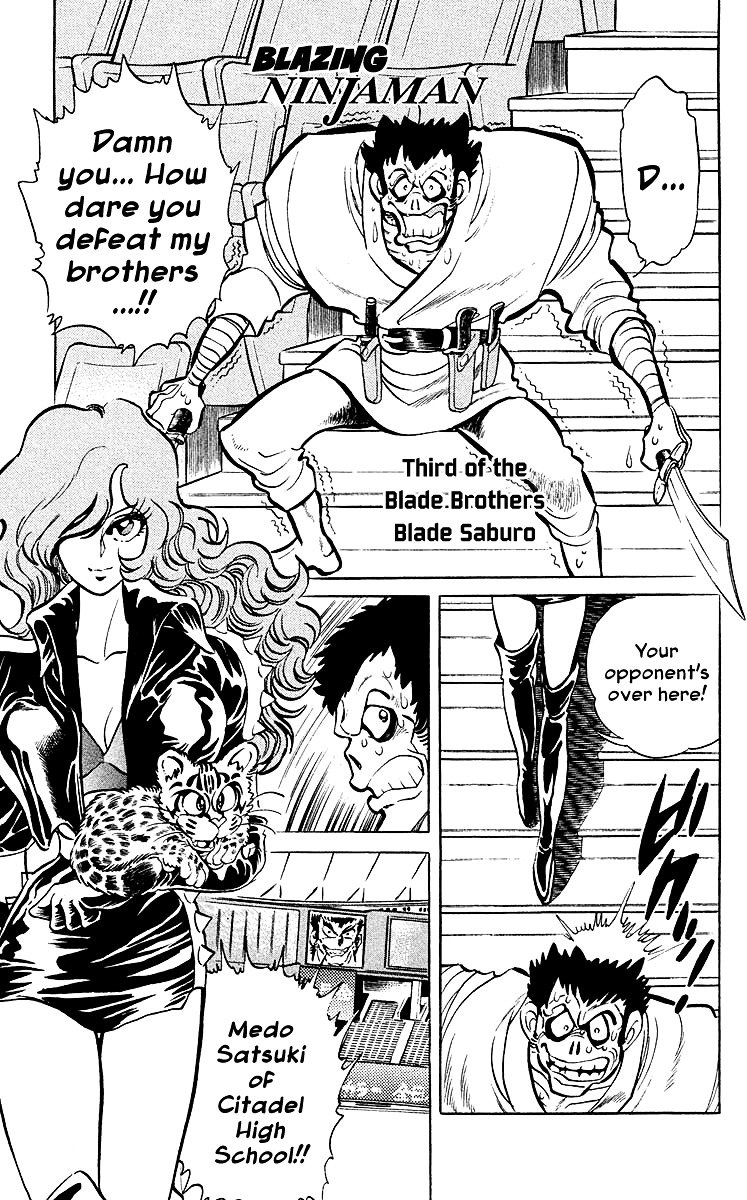 Blazing Ninjaman Chapter 22 page 1 - Chapter 22 : Enter Ninjaman!!