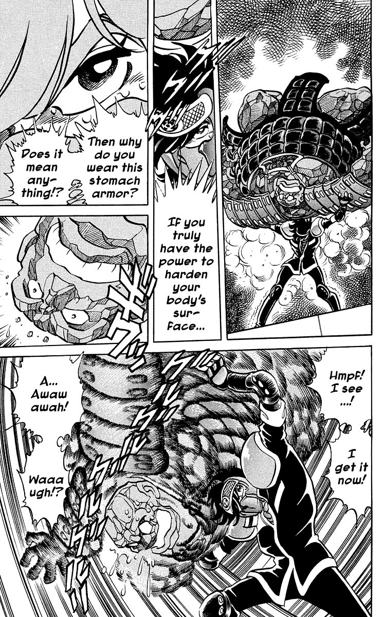 Blazing Ninjaman Chapter 23 page 11 - Chapter 23 : The Lethal Triple Guts Fist!
