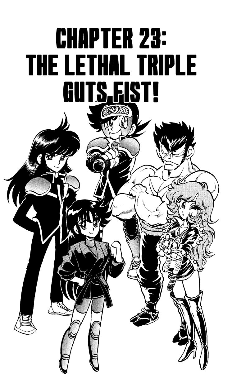 Blazing Ninjaman Chapter 23 page 2 - Chapter 23 : The Lethal Triple Guts Fist!