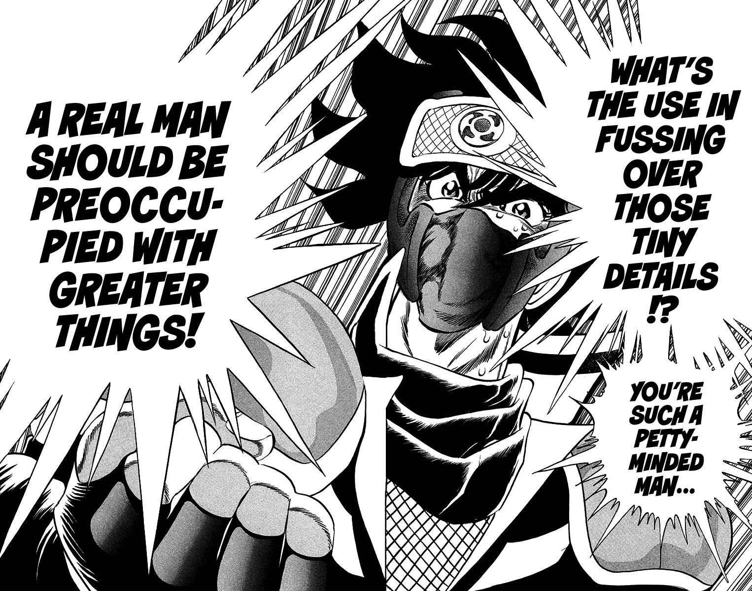 Blazing Ninjaman Chapter 23 page 5 - Chapter 23 : The Lethal Triple Guts Fist!