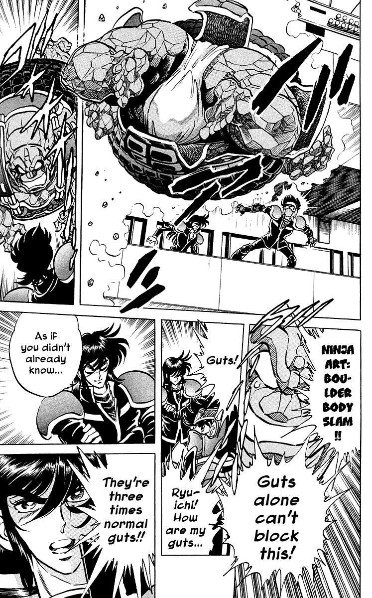 Blazing Ninjaman Chapter 23 page 9 - Chapter 23 : The Lethal Triple Guts Fist!