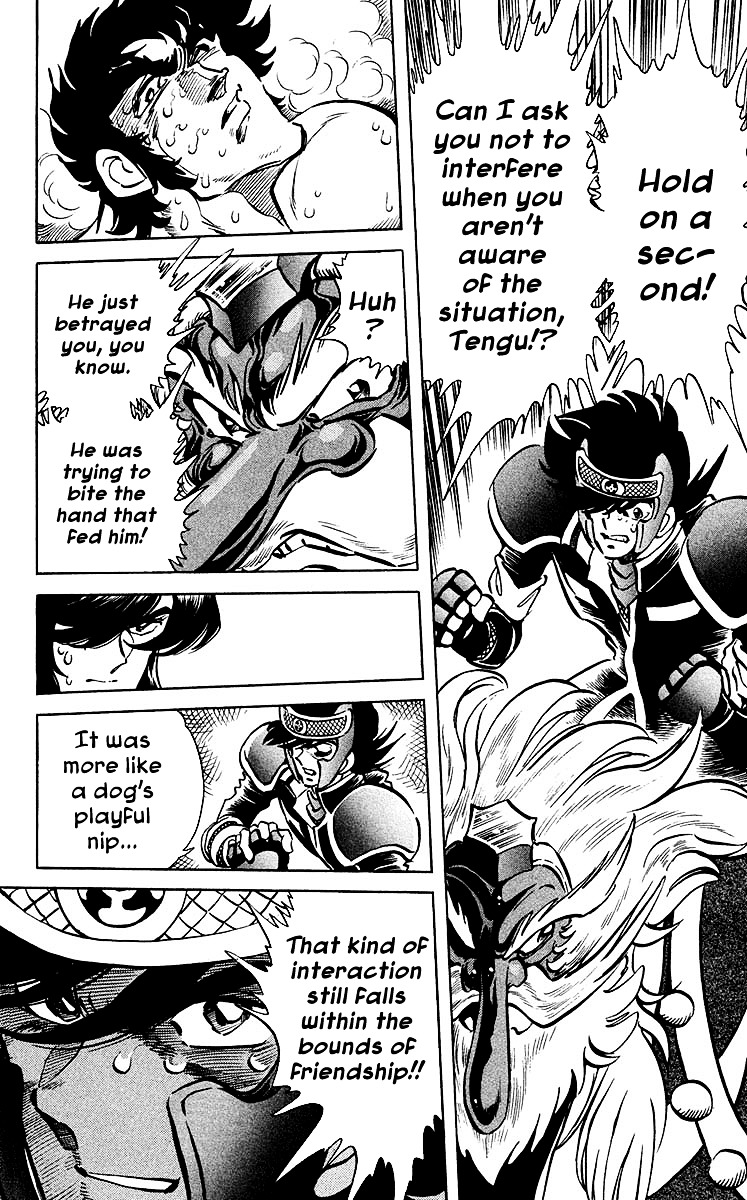Blazing Ninjaman Chapter 24 page 14 - Chapter 24 : Enter the Exci-Tengu!!