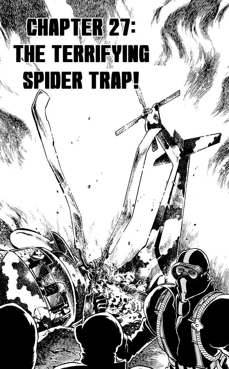Blazing Ninjaman Chapter 27 page 1 - Chapter 27 : The Terrifying Spider Trap!