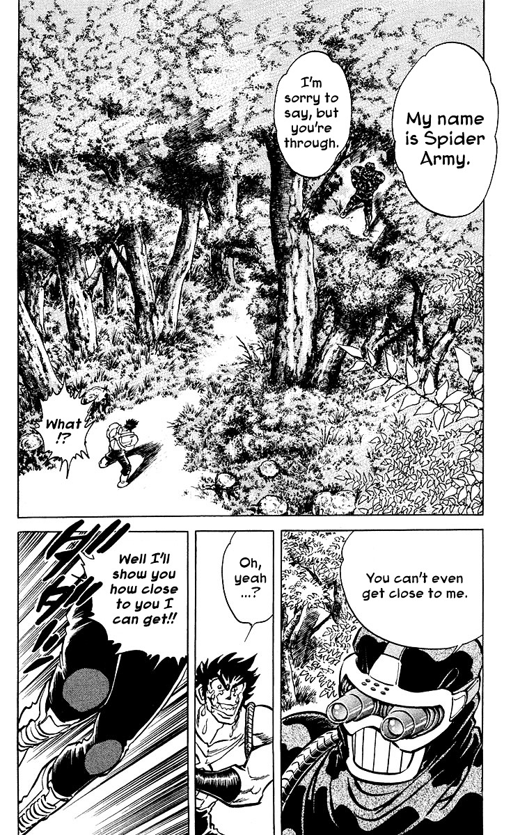 Blazing Ninjaman Chapter 27 page 11 - Chapter 27 : The Terrifying Spider Trap!