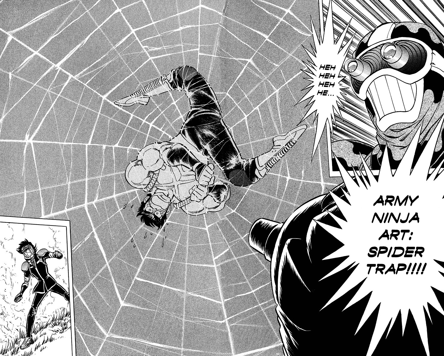 Blazing Ninjaman Chapter 27 page 15 - Chapter 27 : The Terrifying Spider Trap!
