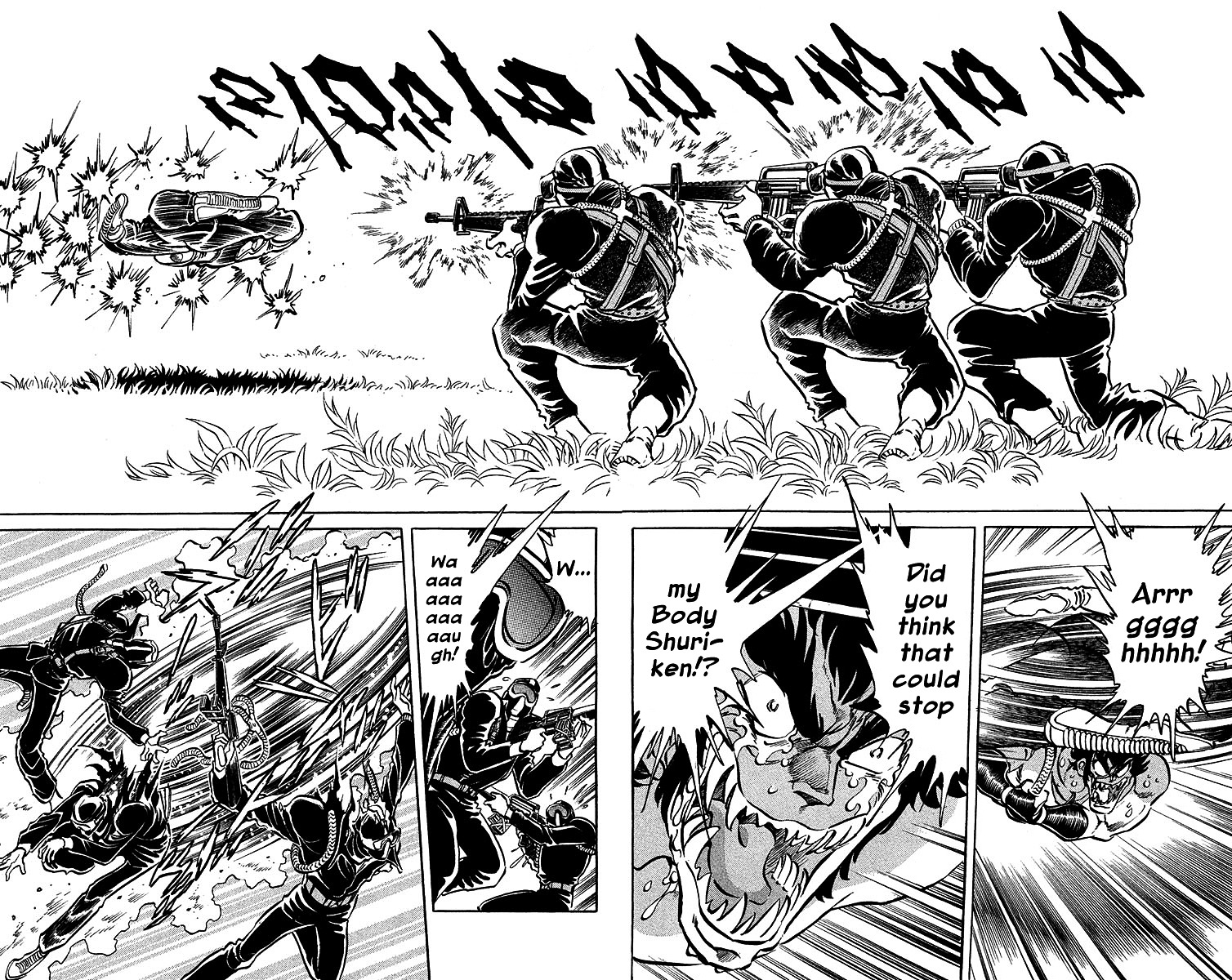 Blazing Ninjaman Chapter 27 page 6 - Chapter 27 : The Terrifying Spider Trap!