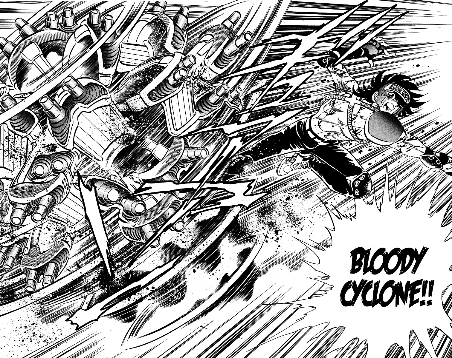 Blazing Ninjaman Chapter 29 page 15 - Chapter 29 : Blazing Bloody Cyclone