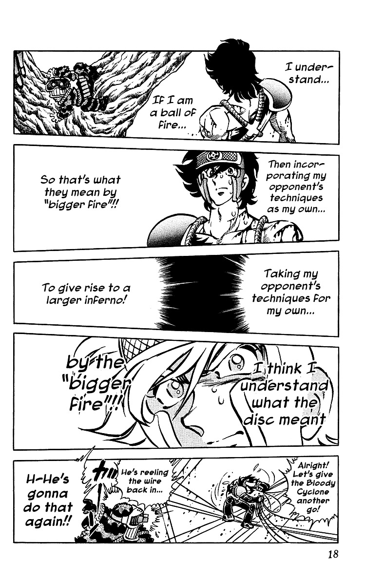 Blazing Ninjaman Chapter 29 page 18 - Chapter 29 : Blazing Bloody Cyclone