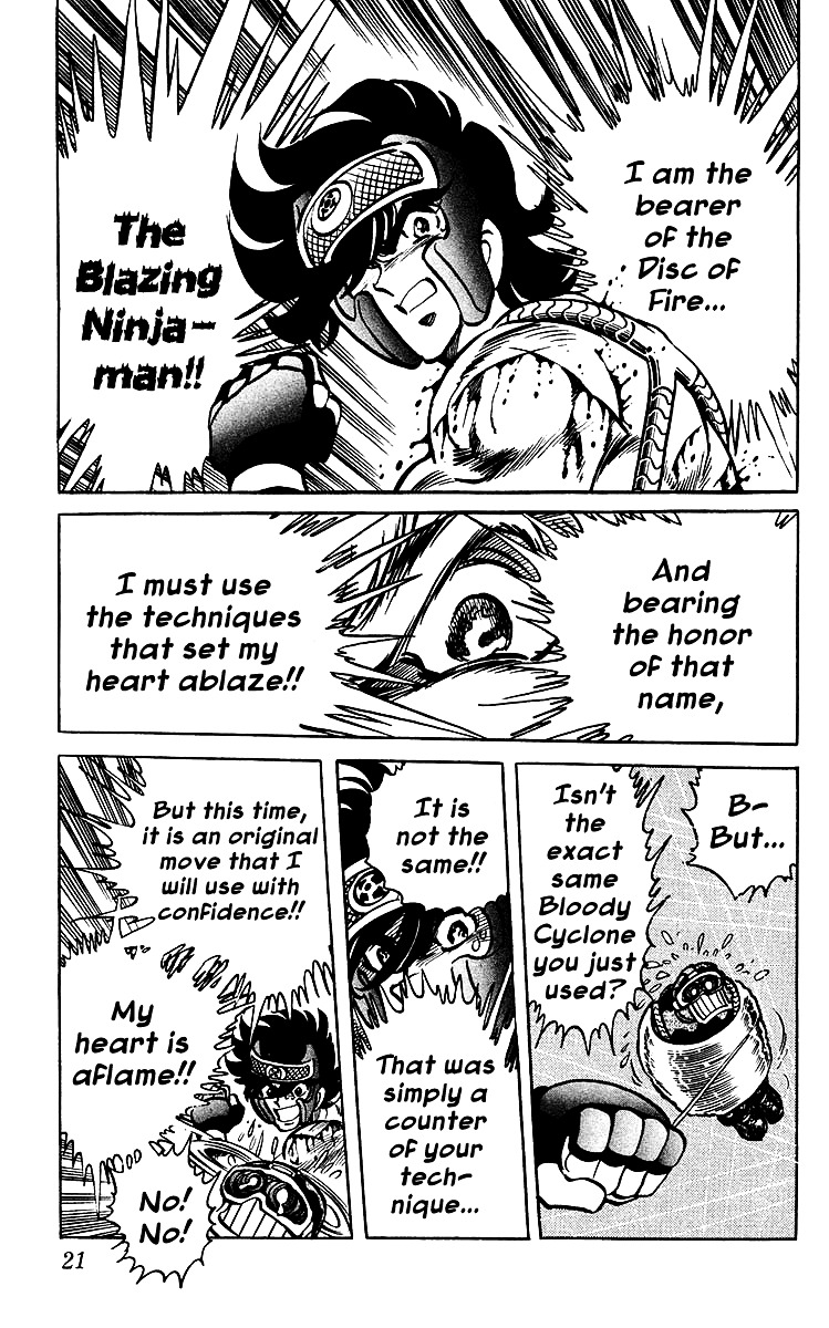 Blazing Ninjaman Chapter 29 page 21 - Chapter 29 : Blazing Bloody Cyclone