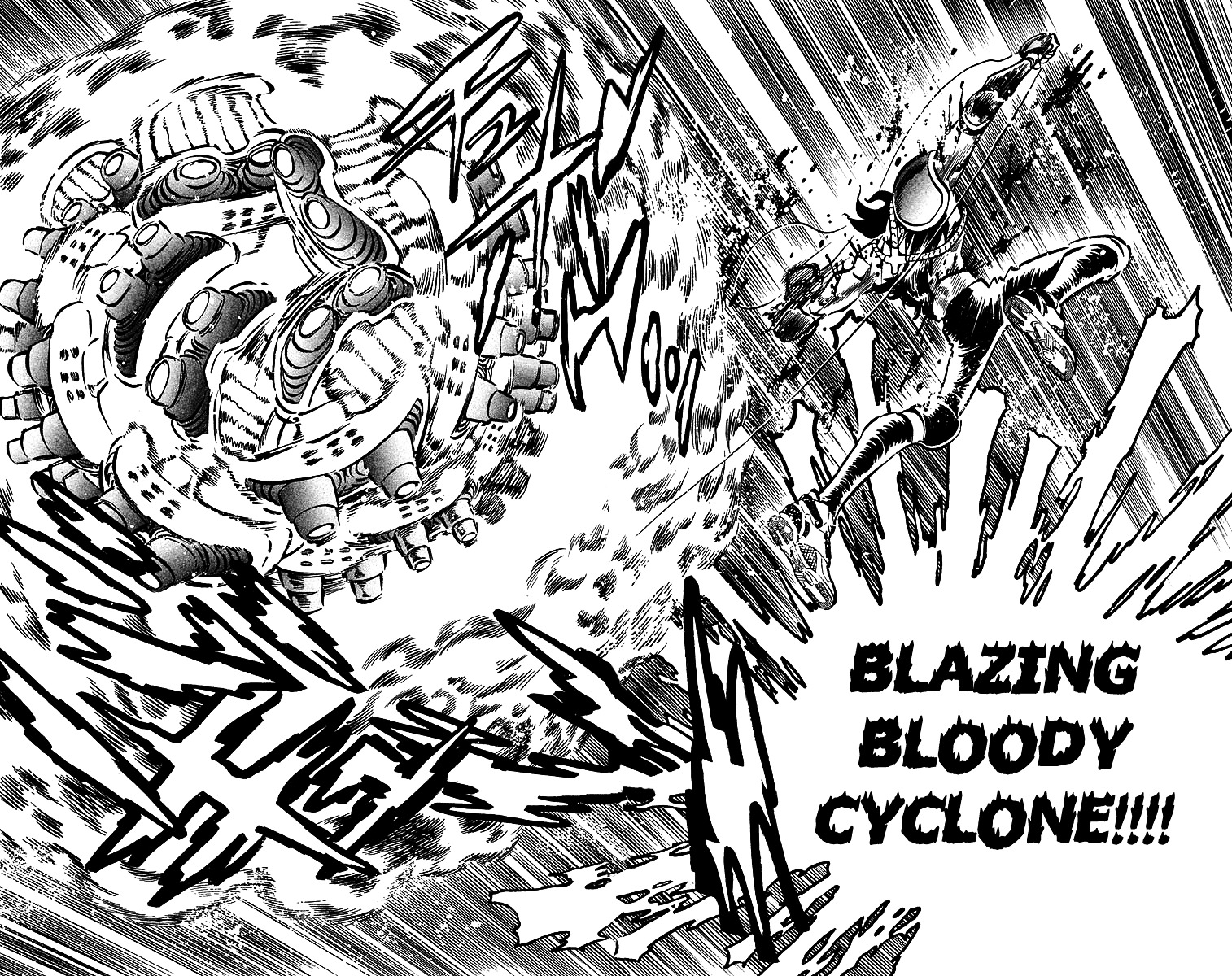 Blazing Ninjaman Chapter 29 page 22 - Chapter 29 : Blazing Bloody Cyclone