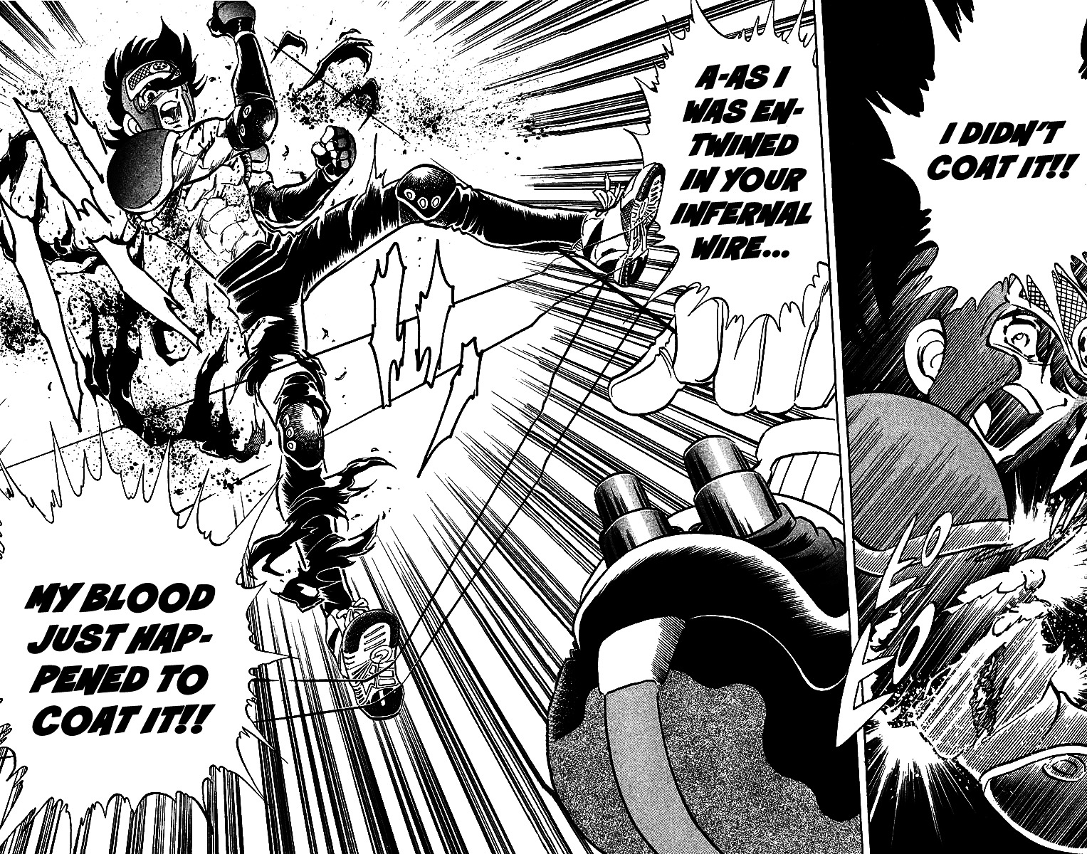 Blazing Ninjaman Chapter 29 page 8 - Chapter 29 : Blazing Bloody Cyclone