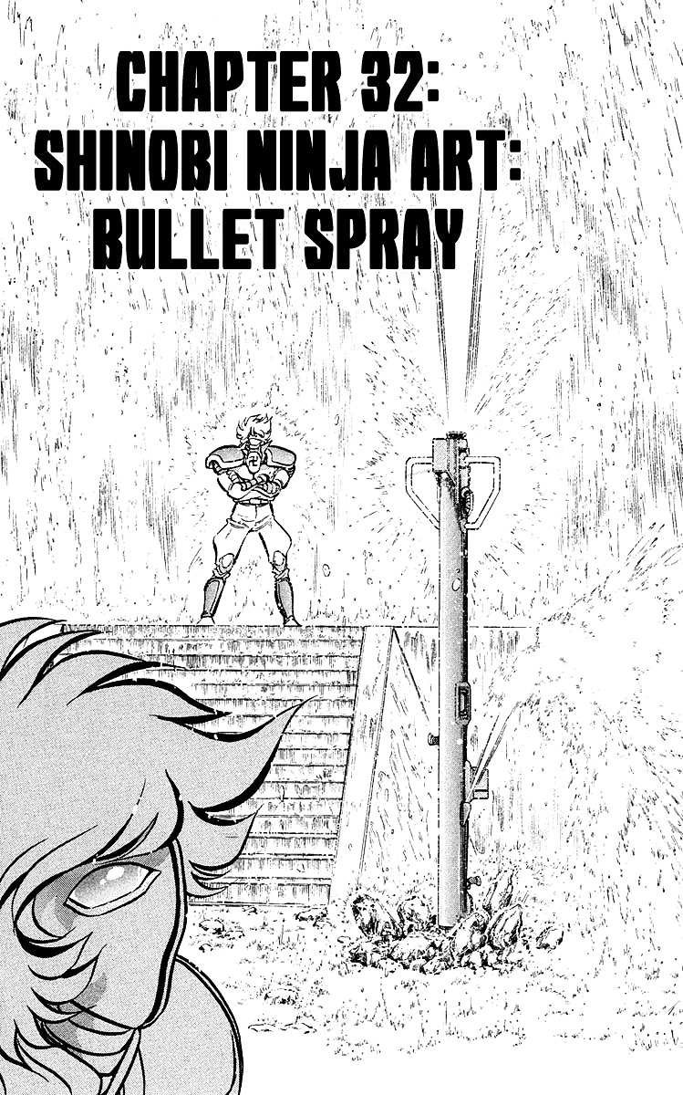 Blazing Ninjaman Chapter 32 page 1 - Chapter 32 : Shinobi Ninja Art: Bullet Spray