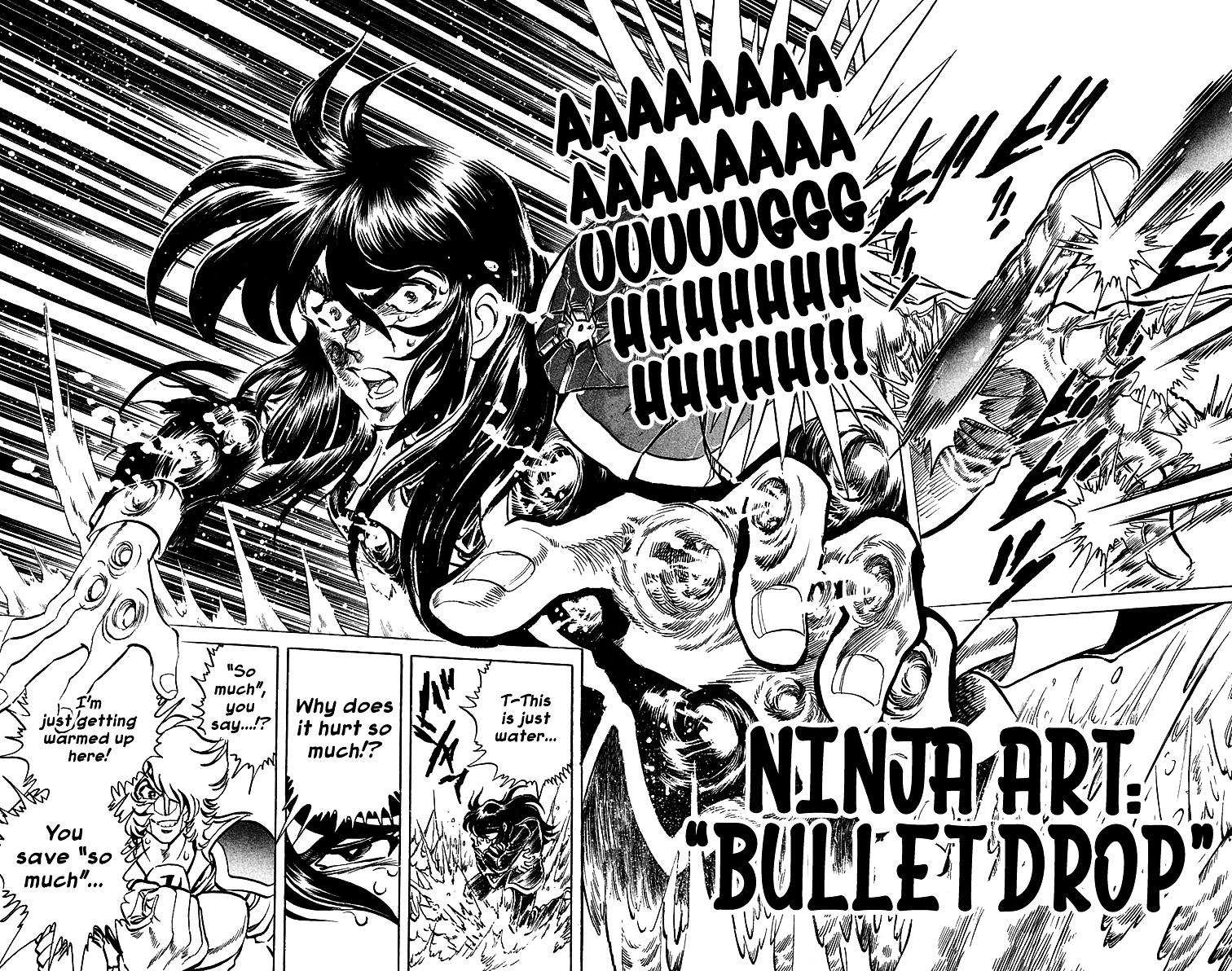 Blazing Ninjaman Chapter 32 page 12 - Chapter 32 : Shinobi Ninja Art: Bullet Spray