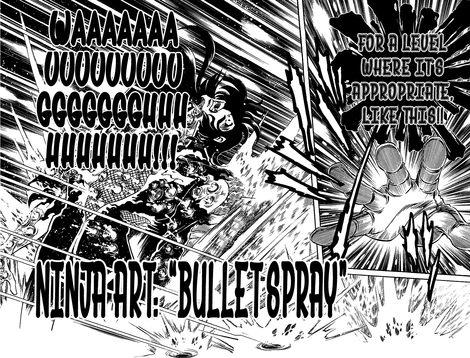 Blazing Ninjaman Chapter 32 page 13 - Chapter 32 : Shinobi Ninja Art: Bullet Spray