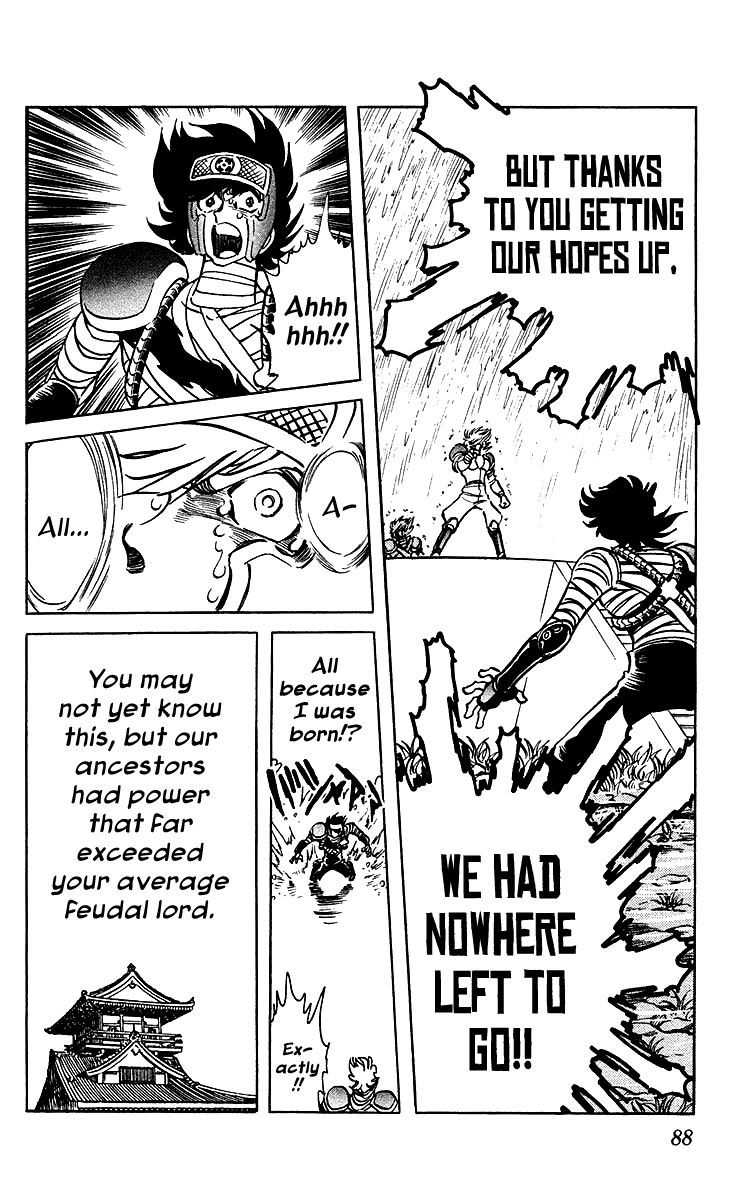 Blazing Ninjaman Chapter 33 page 8 - Chapter 33 : The Shinobi Clan's Past
