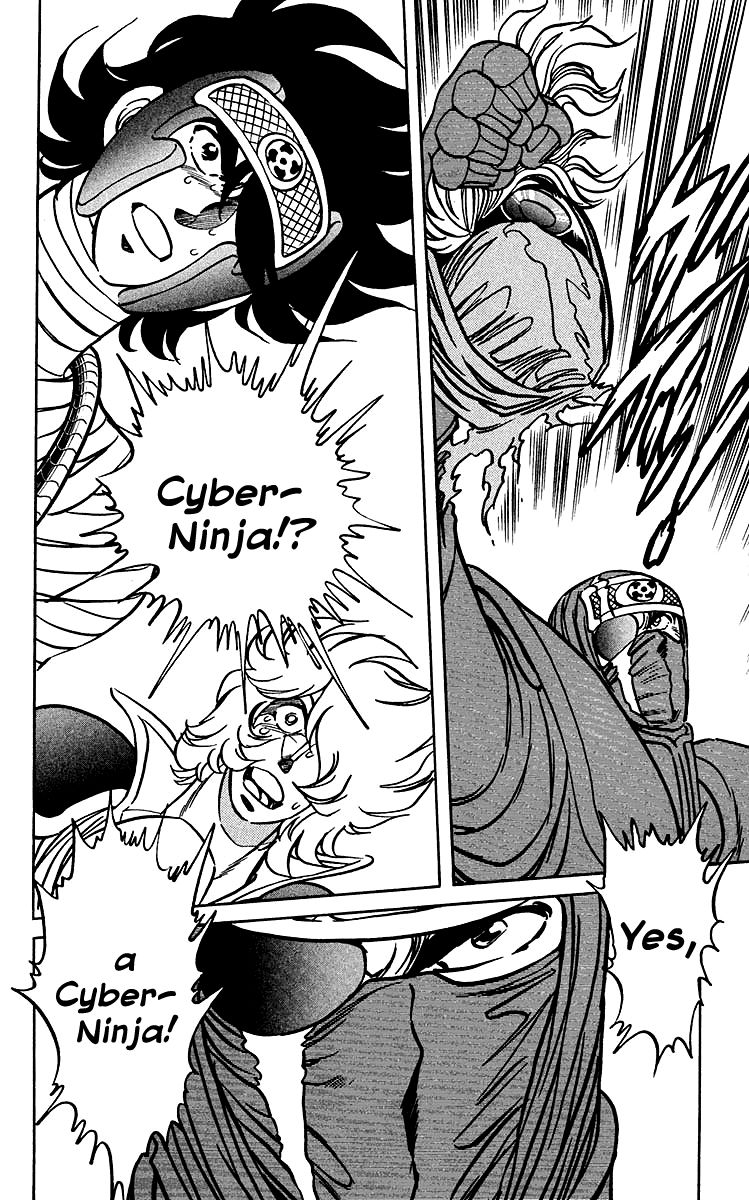 Blazing Ninjaman Chapter 35 page 2 - Chapter 35 : Bantaro the Cyborg