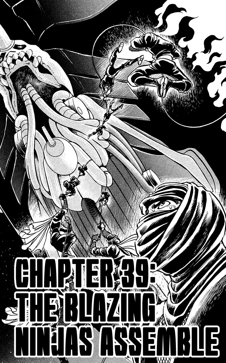 Blazing Ninjaman Chapter 39 page 1 - Chapter 39 : The Blazing Ninjas Assemble [End]