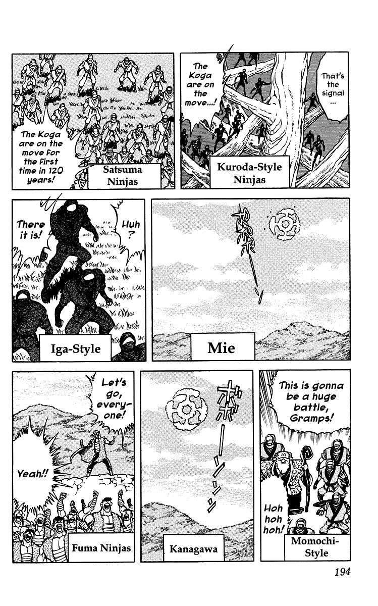 Blazing Ninjaman Chapter 39 page 14 - Chapter 39 : The Blazing Ninjas Assemble [End]