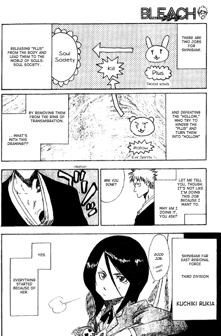 Bleach Chapter 0 page 5 - Chapter 0: Oneshot