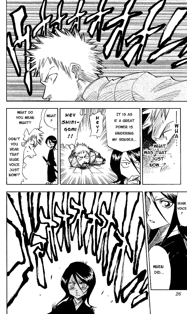 Bleach manga, chapter 1, page 22 of 57