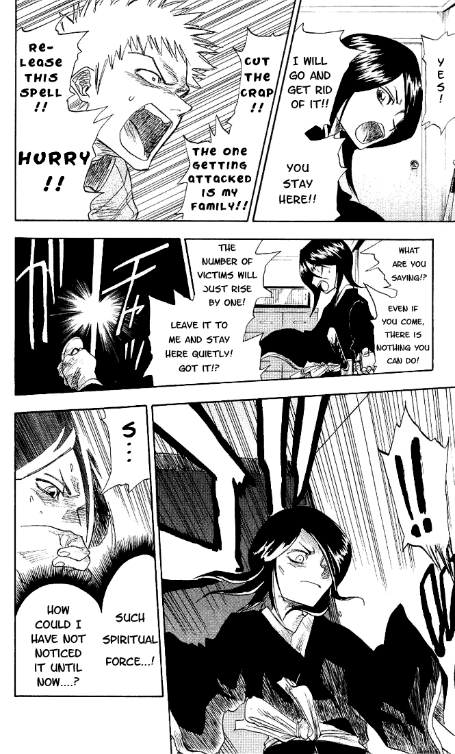 Bleach manga, chapter 1, page 24 of 57