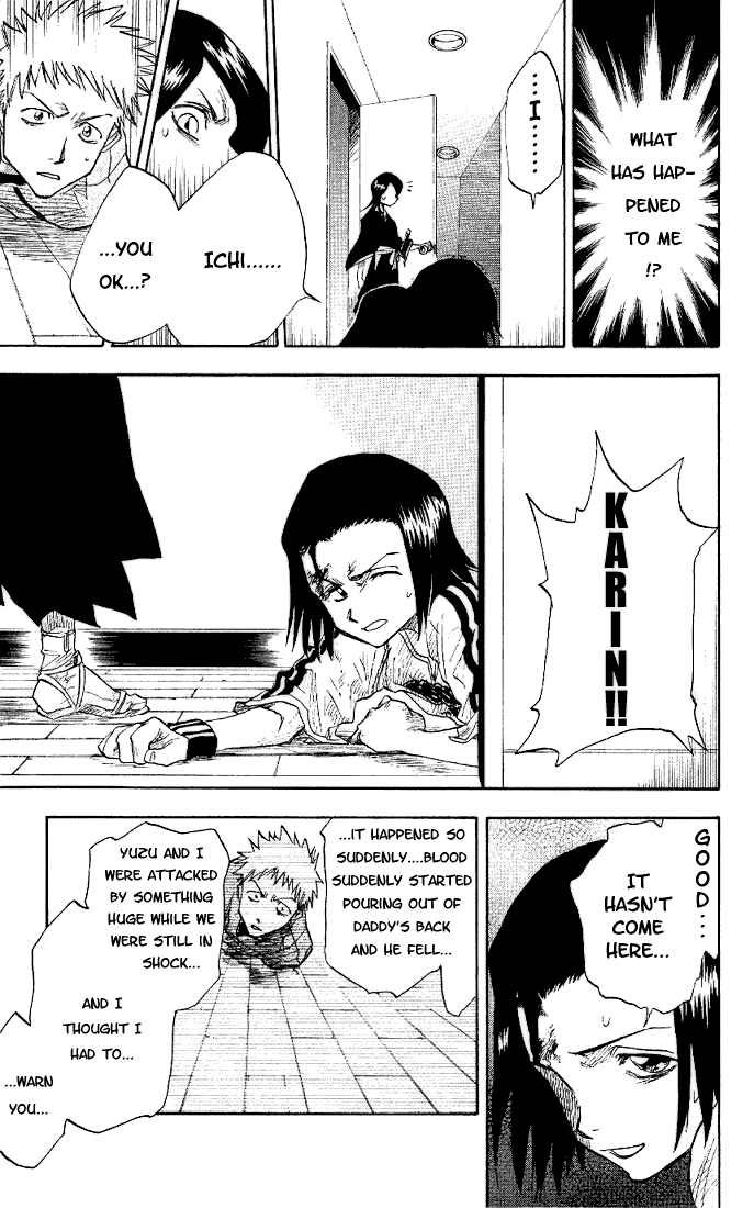 Bleach manga, chapter 1, page 25 of 57