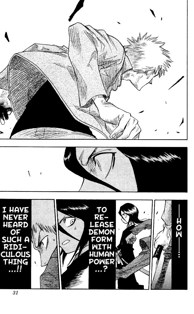 Bleach manga, chapter 1, page 27 of 57