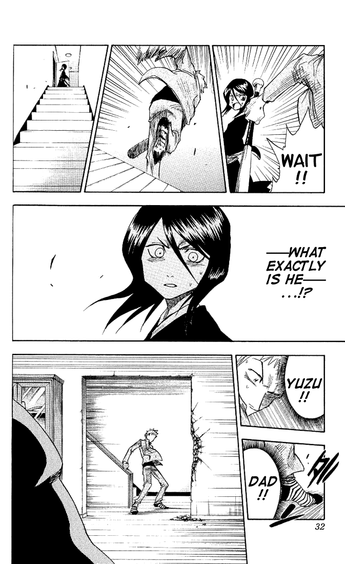 Bleach manga, chapter 1, page 28 of 57