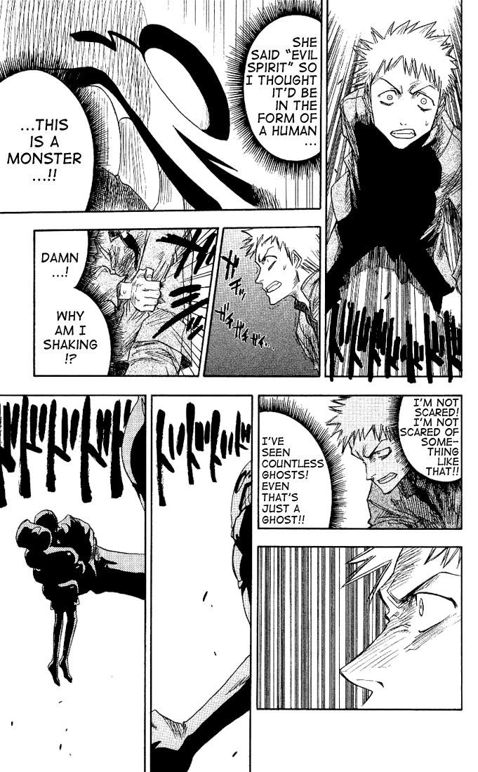 Bleach manga, chapter 1, page 31 of 57