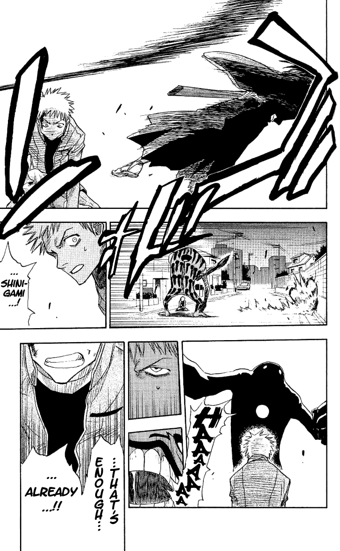 Bleach manga, chapter 1, page 37 of 57
