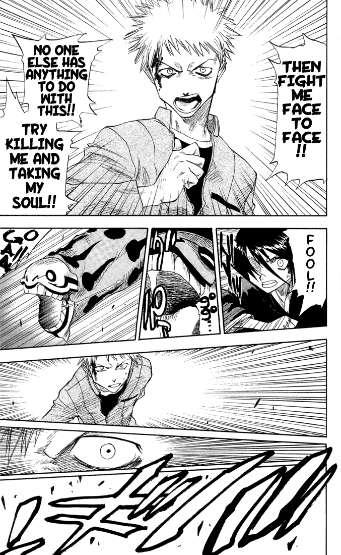 Bleach manga, chapter 1, page 39 of 57